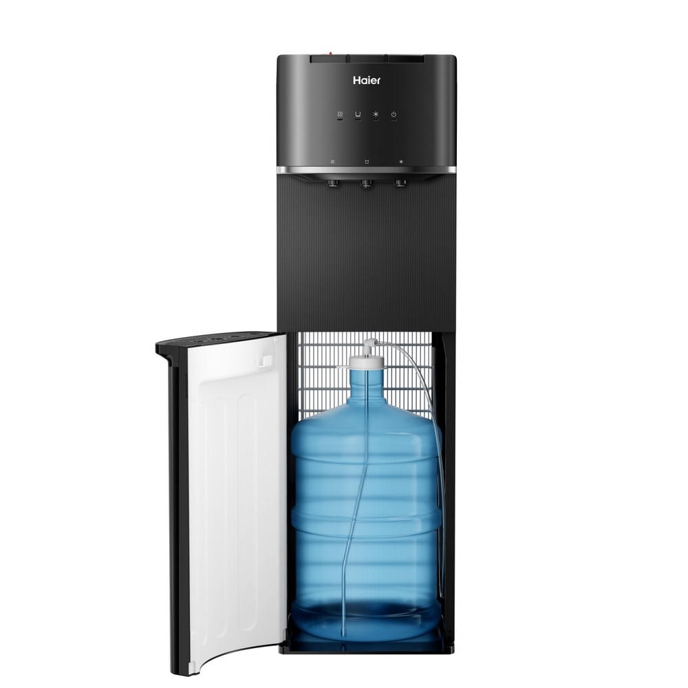HAIER ตู้กดน้ำเย็น-น้ำร้อน-น้ำธรรมดา (ถังล่าง) รุ่น HDC-BB3A1B-TH สีดำ