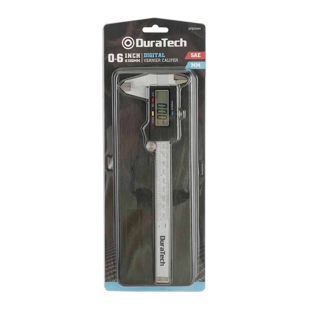 Duratech เวอร์เนียดิจิตอล ขนาด 6 นิ้ว (150 มม.) รุ่น DT801044