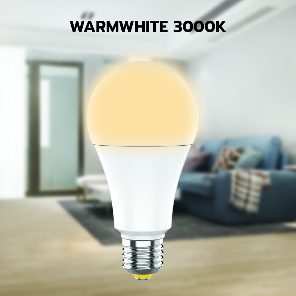 EILON หลอดLED BULB 15W 1575lm 3000K E27 รุ่น TP-AB15-4WW แสงวอร์มไวท์ (แพ็ค 4 ชิ้น)