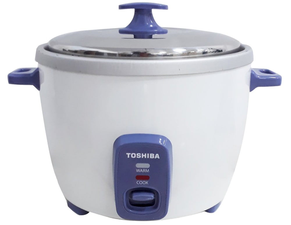 TOSHIBA หม้อหุงข้าวฝาเปิด 1.8 ลิตร RC-T18CE สีขาว