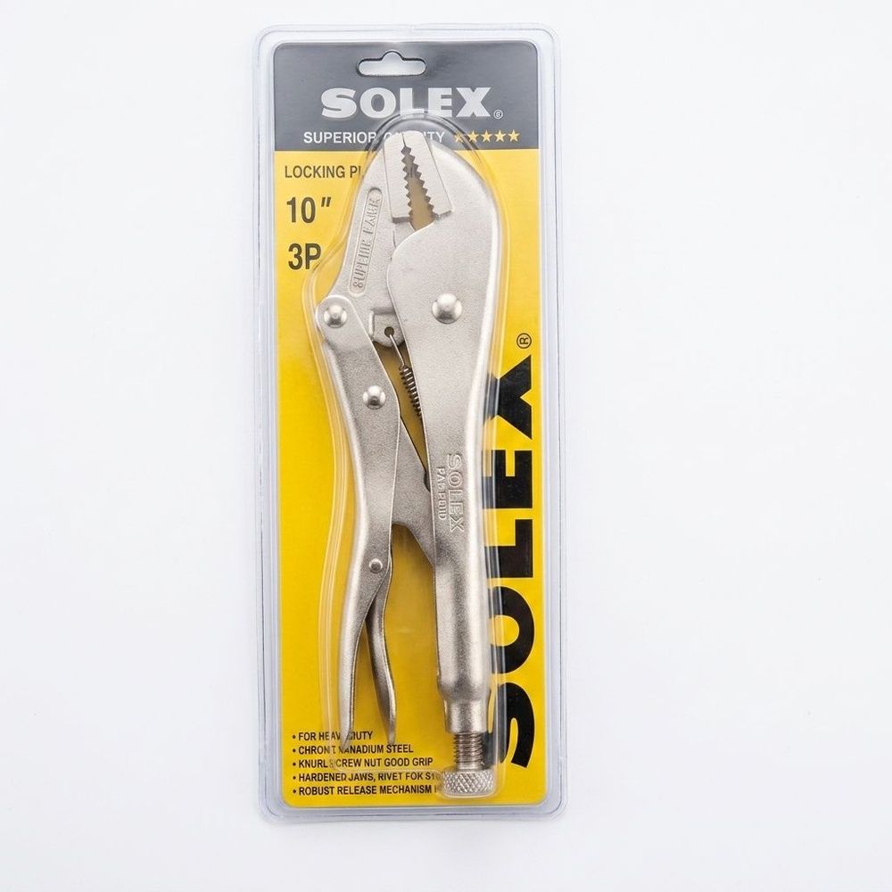 SOLEX คีมล็อค 3 จุด SUPERIOR 10นิ้ว