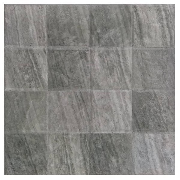 ดูร่าวัน ซีเมนต์ตกแต่งพื้น ขนาด 40x40x3.5ซม.UVTสมาร์ทร๊อค สีซิลเว่อร์สโตน