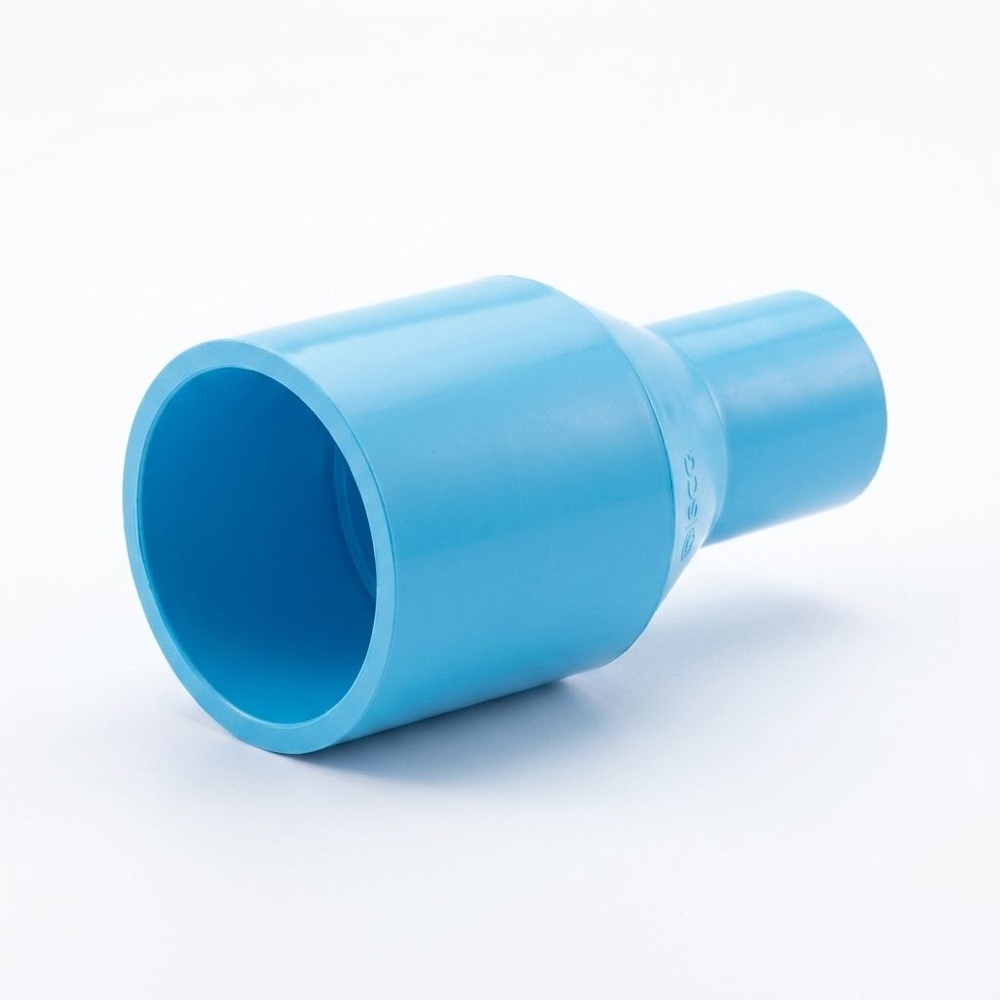 SCG ข้อต่อตรงลด หนา 3"x1 1/2"(80x40) ชั้น 13.5 สีฟ้า