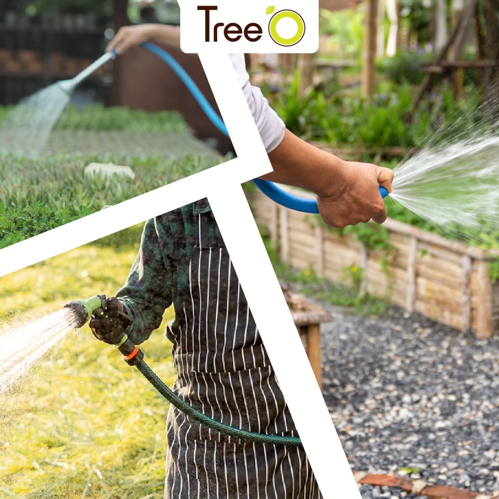 Tree’O สายยาง พีวีซี เสริมใยแก้ว เกรด A พร้อมข้อต่อ ขนาด 1/2"20M. รุ่น PGHF12-20