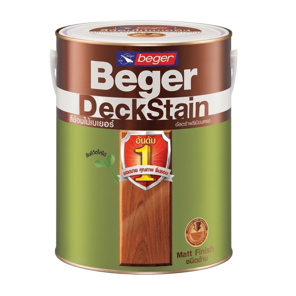 Beger สีย้อมพื้นไม้ เดดสเตน ด้าน M-3903 1กล. สีไม้สัก
