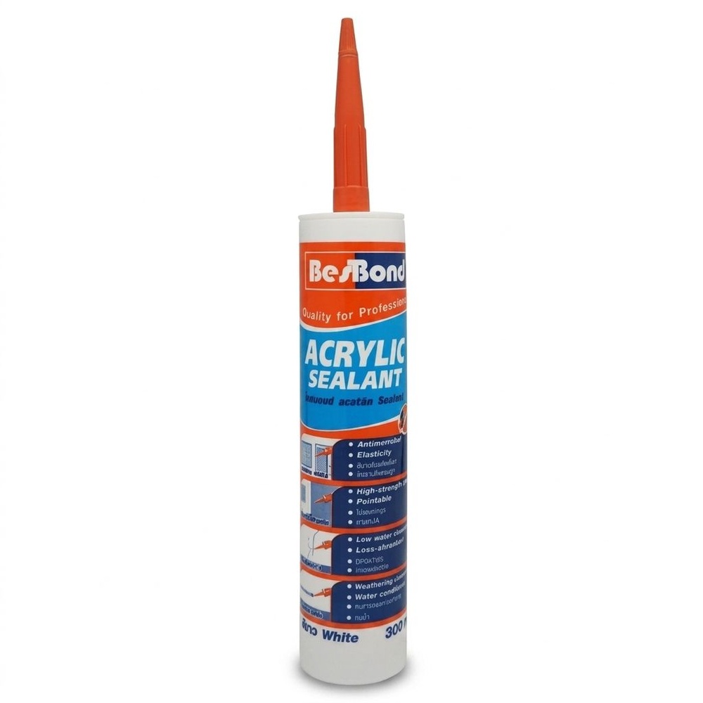 BESBOND อะคริลิค Arylic 300 ml. สีขาว