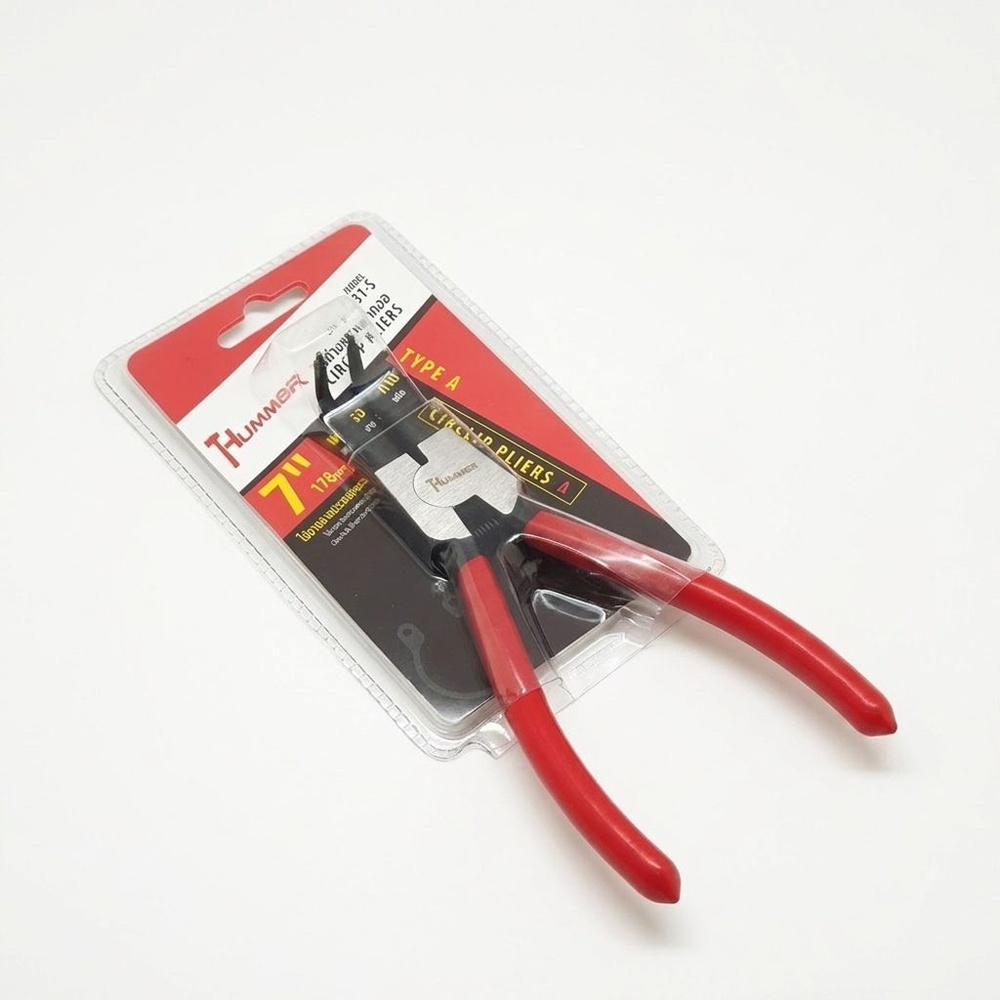 HUMMER คีมถ่างแหวนปลายงอ รุ่น JR-QZ031-S ขนาด 7"A
