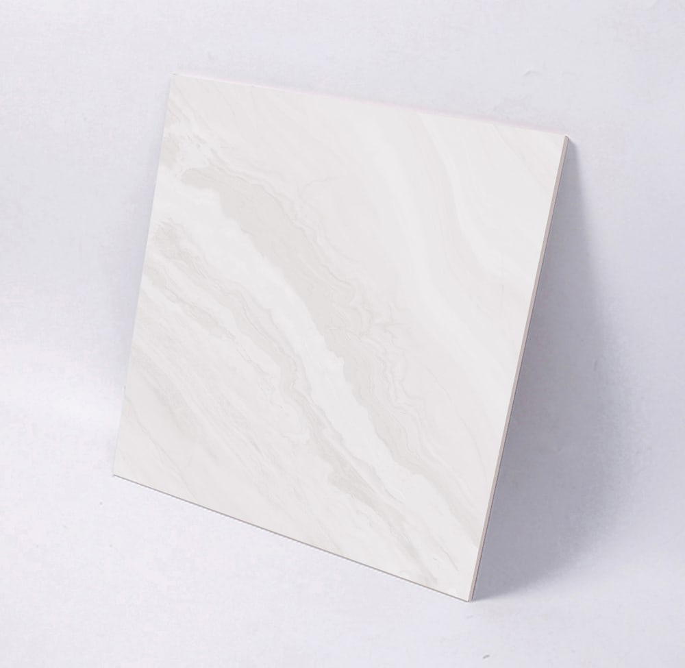 Marbella 60x60 กระเบื้องปูพื้น รุ่น ออร่า ซิลเวอร์ TS12248 (4P) (Gloss) (Random)