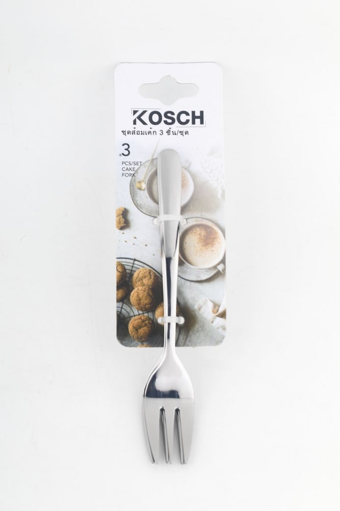 KOSCH ชุดส้อมเค้ก 3 ชิ้น/ชุด EDLON