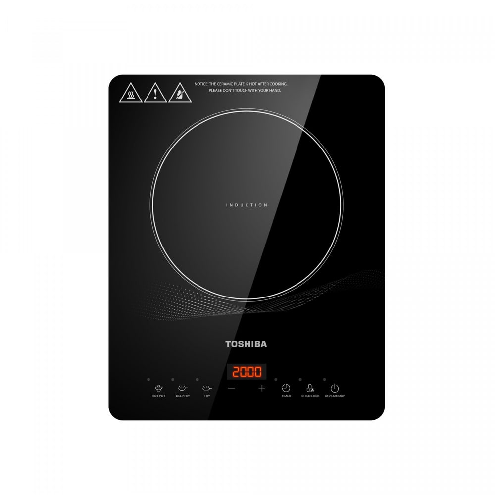 TOSHIBA เตาแม่เหล็กไฟฟ้า 2000W IC-20R1STH สีดำ