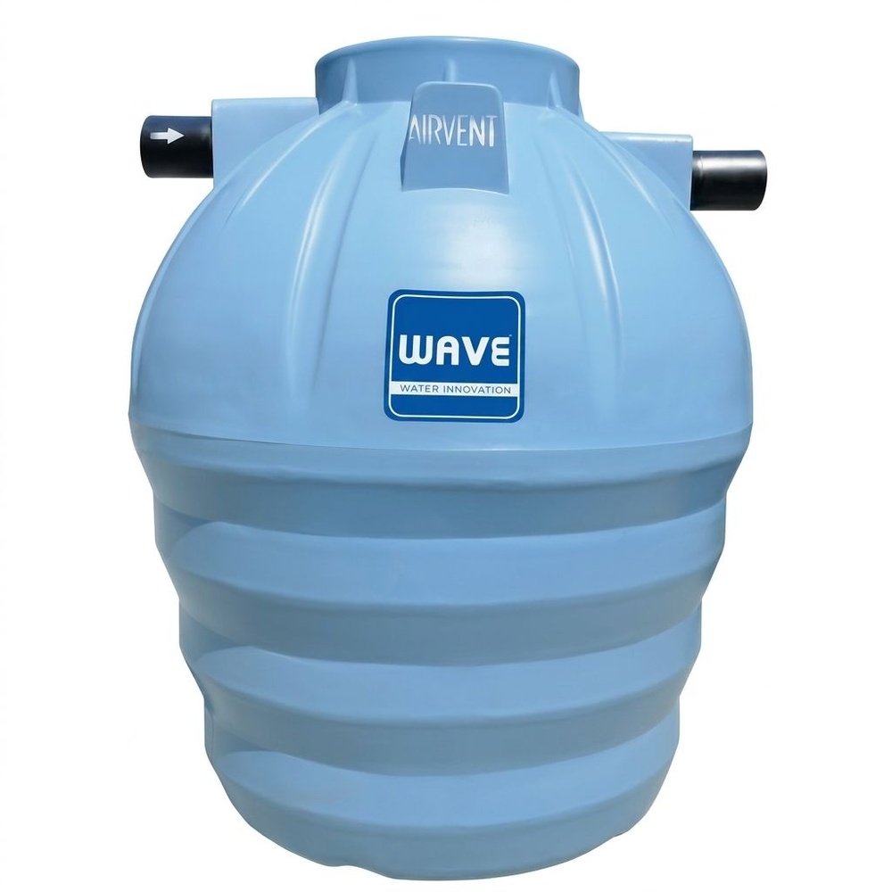 WAVE ถังบำบัดน้ำเสียชนิดเติมอากาศ ขนาด 1600L รุ่น WFF สีเทา