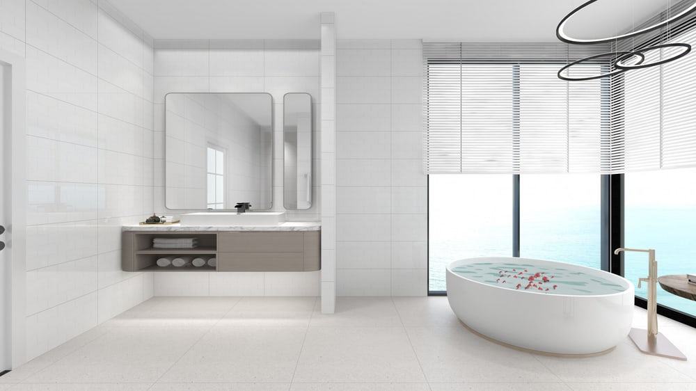 Marbella กระเบื้องเซรามิคปูผนัง 30x60 ซม. Brick white HY36001 Gloss (9P)