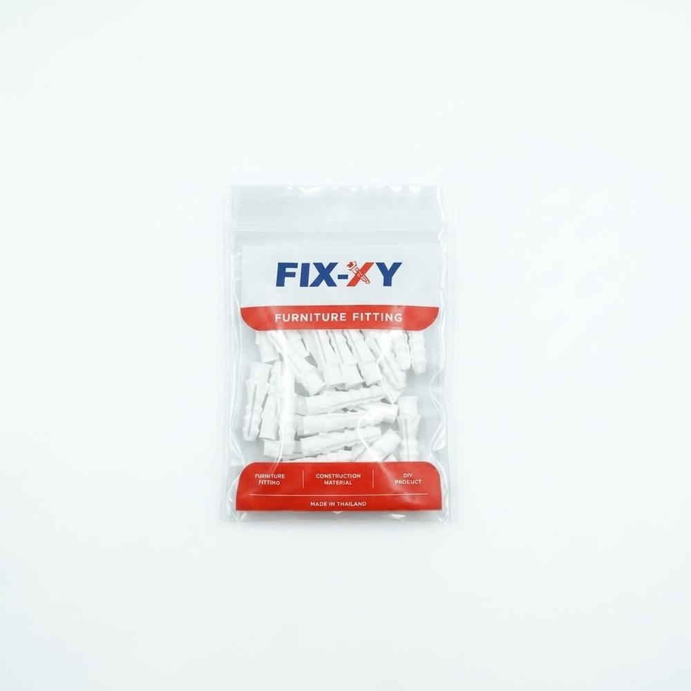 FIX-XY พุ๊กพลาสติกเกรด A No.6 (30 ตัว/ถุง)