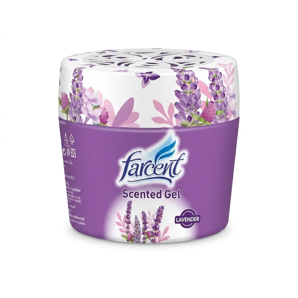 FARCENT เซ็นท์เต็ดเจลปรับอากาศ กลิ่นลาเวนเดอร์ 70 กรัม