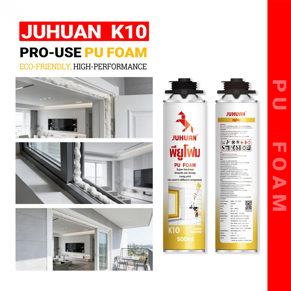 JUHUAN พียูโฟมอเนกประสงค์ K10 ขนาด 500 มล.