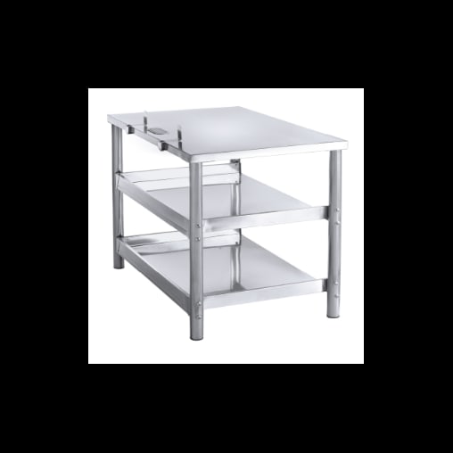 MEX MESTER โต๊ะวางเตาแก๊สสเตนเลส ขนาด 80x50x71 ซม. รุ่น SH8071-1