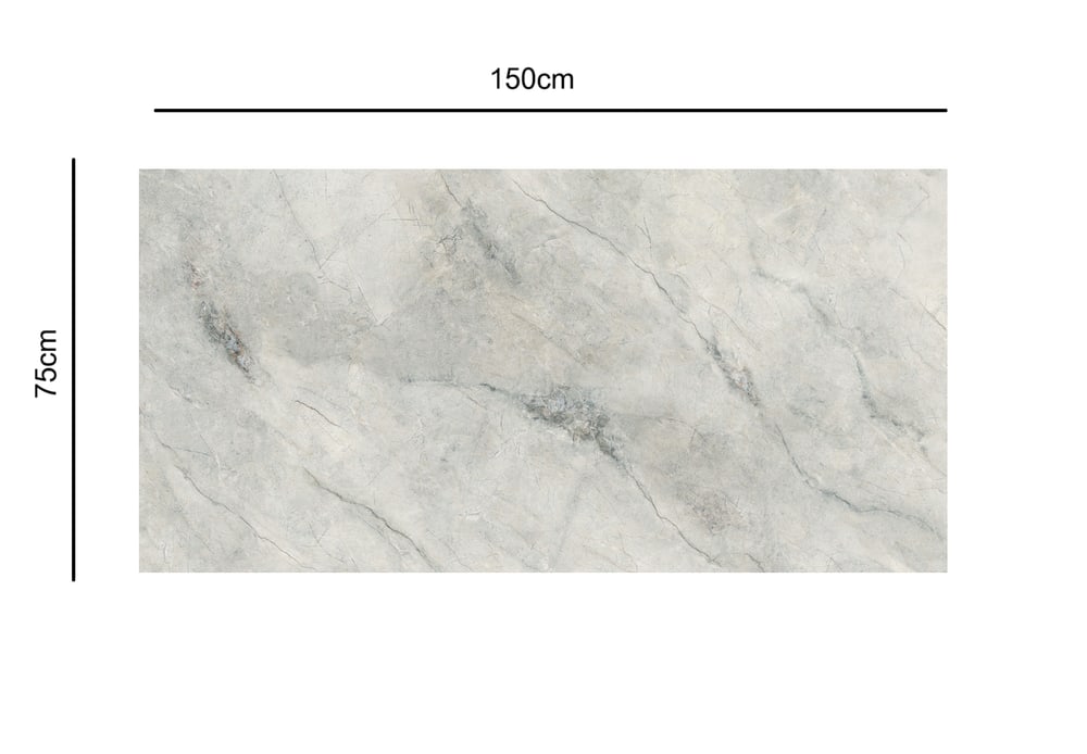 La Arezza 75X150 ซม.กระเบื้องพอร์ซเลน รุ่น Luxura marble brown (DGD20241015) High-glossy Random (2pcs /box 2.25 sqm)
