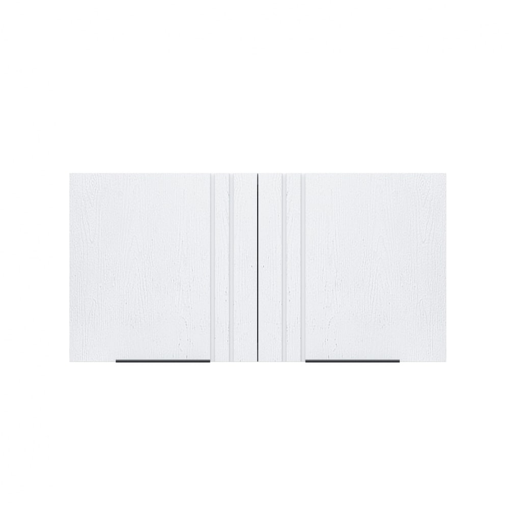 CLOSE Lumine ตู้แขวนคู่เสริม uPVC 80x40 ซม. เซาะร่อง สีเพียวไวท์
