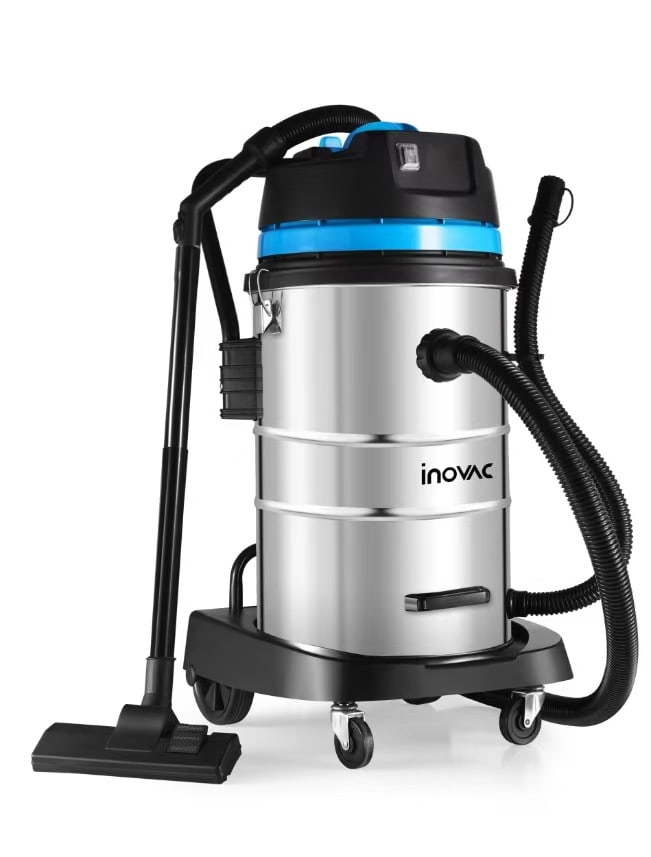INOVAC เครื่องดูดฝุ่นดูดน้ำพร้อมที่จับ ขนาด 60 ลิตร รุ่น WL098-60L