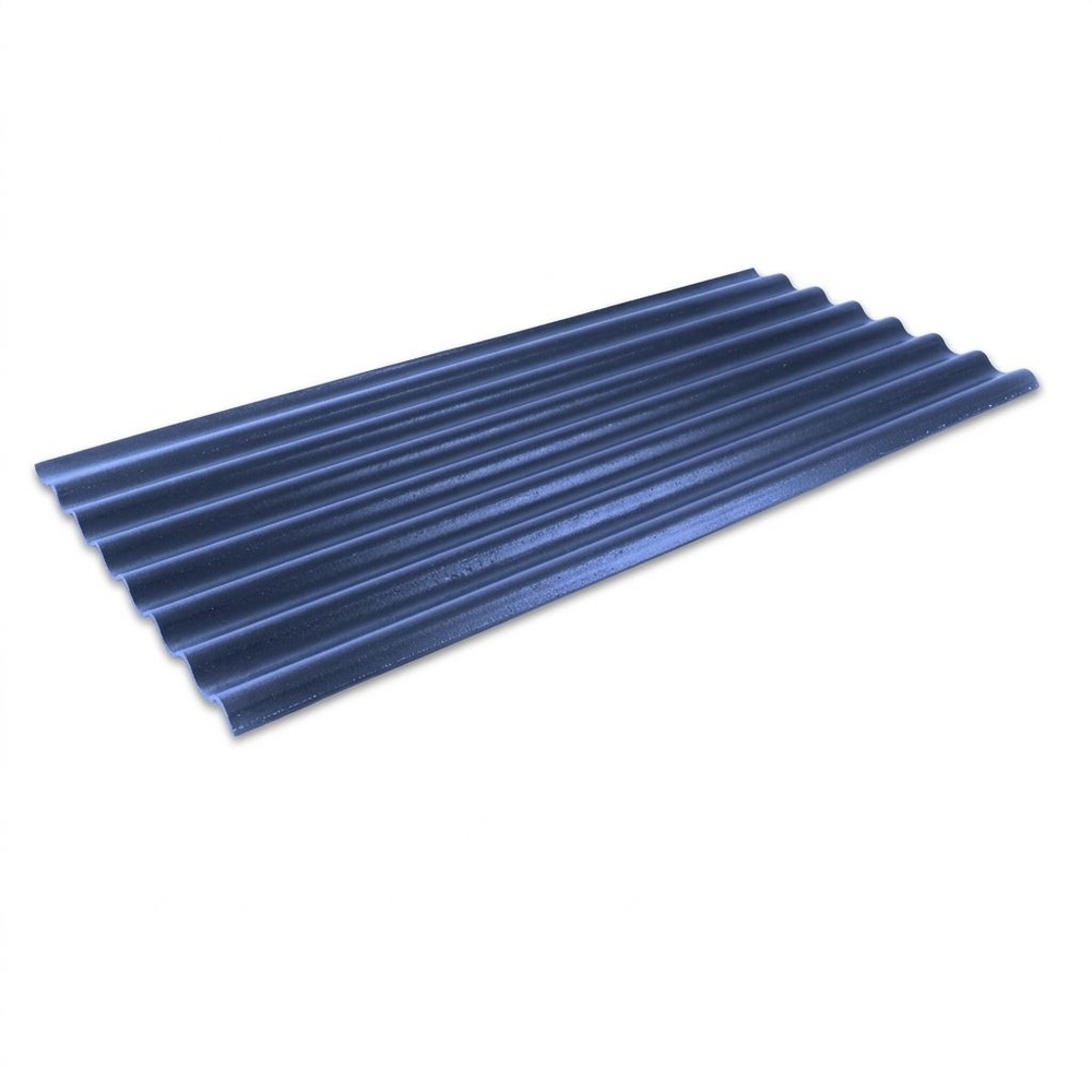 โอฬาร กระเบื้องหลังคาลอนเล็ก 0.40x54x150 ซม. สีประกายน้ำเงินไพลิน