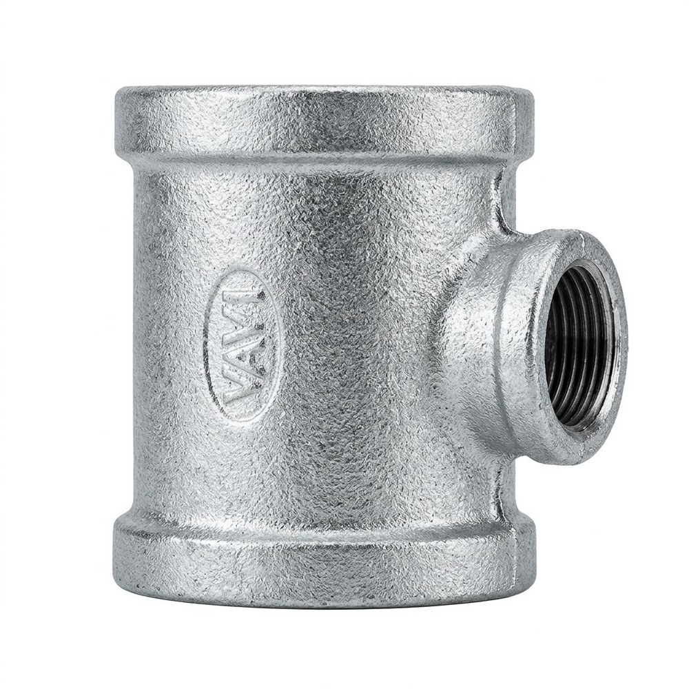 VAVO สามทางลดเหล็ก 2"x3/4"