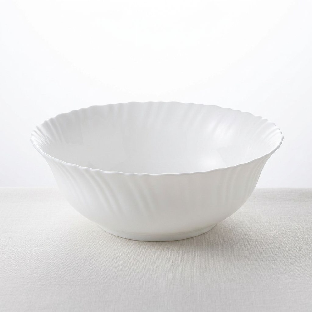 ADAMAS ถ้วยโอปอล 8” LIGHT800 สีขาว