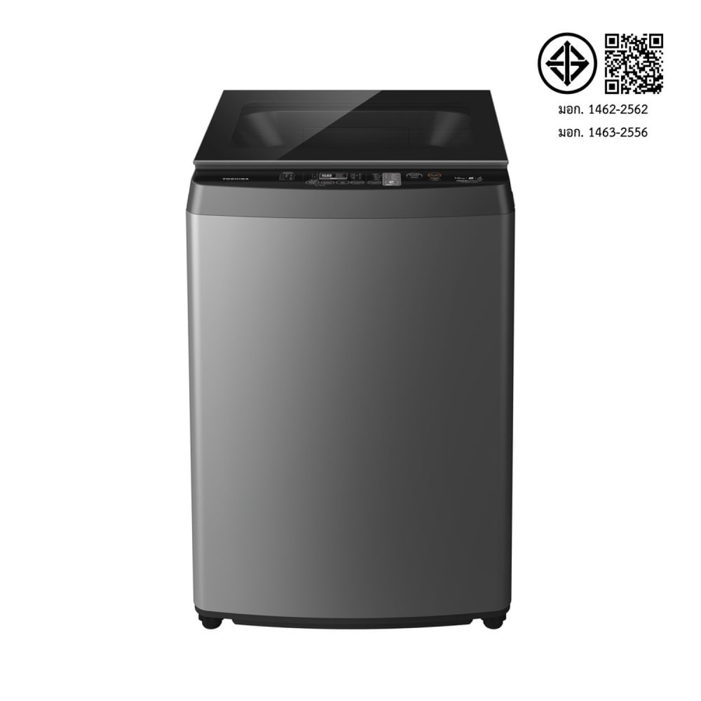 TOSHIBA เครื่องซักผ้าอัตโนมัติ 16kg. AW-DUN1700MT(SG) ซิลเวอร์