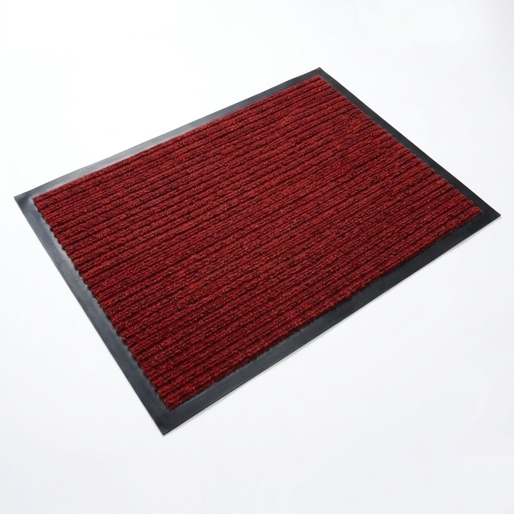 พรมดักฝุ่นกันลื่น CM1000RD46 ขนาด 40x60ซม. หนา 0.7มม. สีแดง