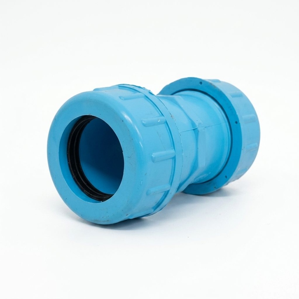 SCG ข้อต่อยูเนี่ยนซีลยาง หนา 1/2"(18) ชั้น 13.5 สีฟ้า