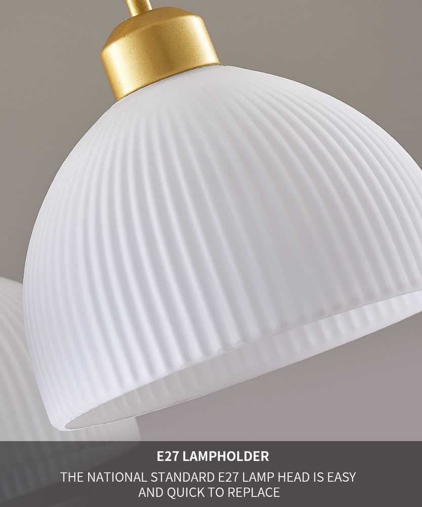 EILON ชุดโคมไฟแขวนเพดาน LED 18W สีทอง รุ่น EETYD-BCMD6825/3