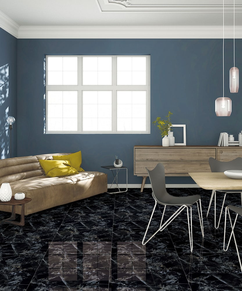 Marbella กระเบื้องพอร์ซเลน 60x60 ซม. รุ่น โปเตนโซ่ GP6656 Glossy (4P) Random