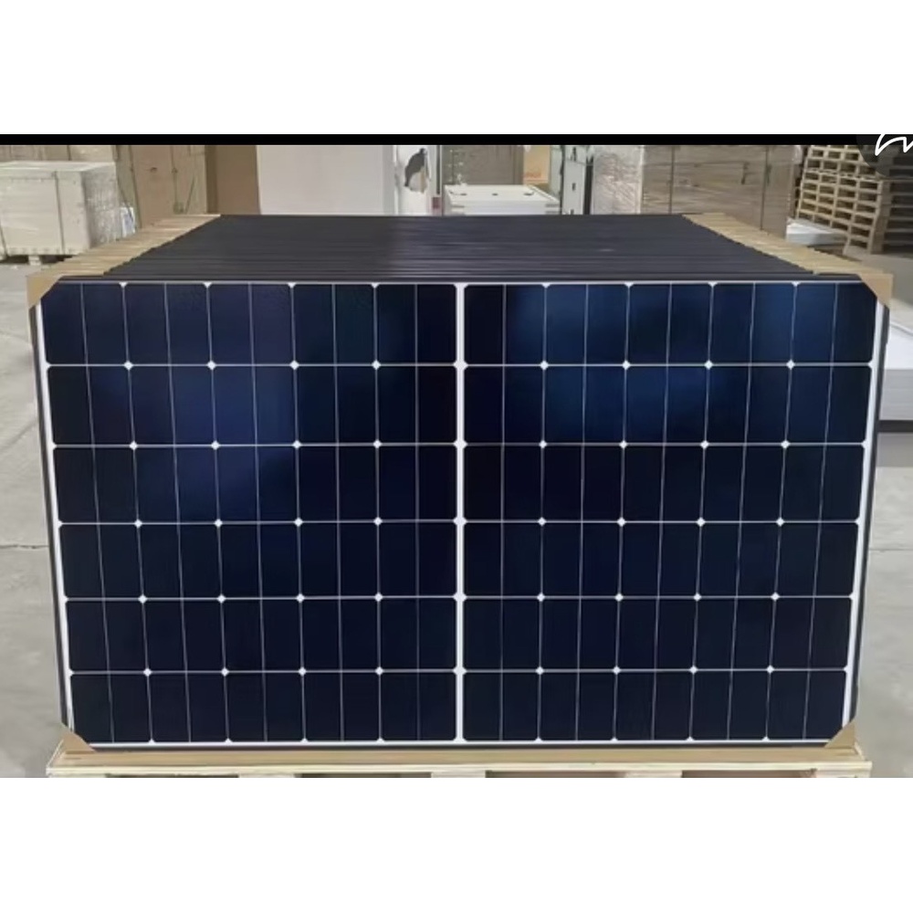 JINKO แผงโซล่าเซลล์ 580W MONOCRYSTALLINE รุ่น 72HL4-BDV N-Type Bifacila 2,278 X 1,134 X 30mm สีดำ