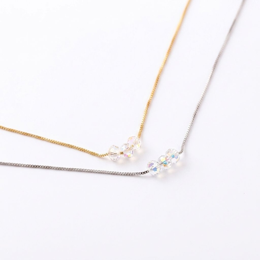 USUPSO สร้อยคอ Bead Crystal