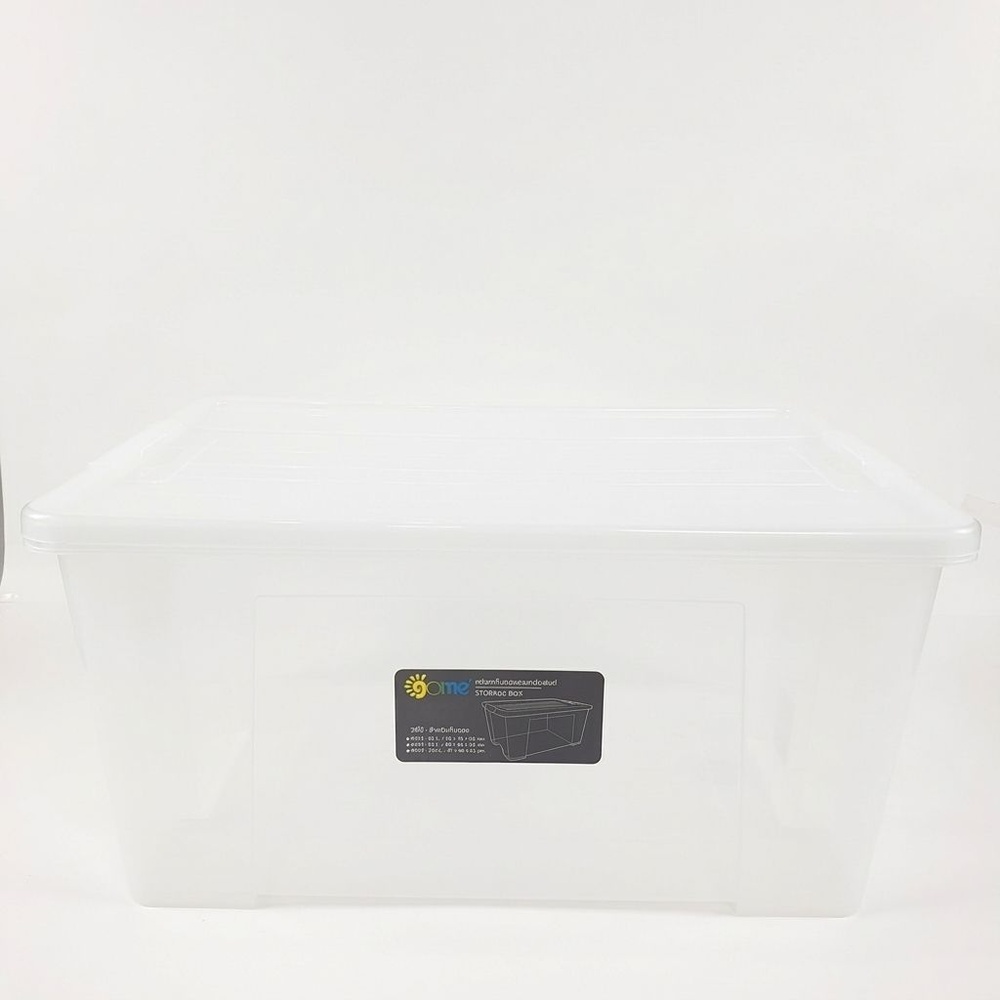 GOME กล่องอเนกประสงค์ 40L ขนาด 39x58.5x28cm. รุ่น 6653 สีใส