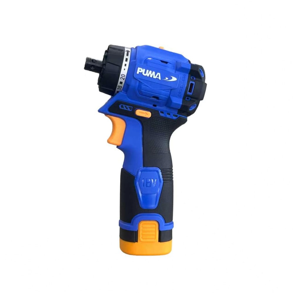 PUMA สว่านไขควงไร้สาย 16V. 5in1 พร้อมแบต+แท่นชาร์จ รุ่น PM-MHD1016BL