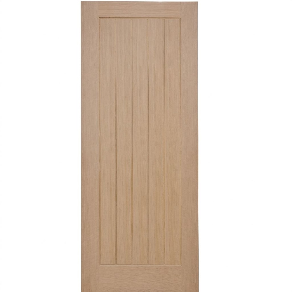 HOLZTUR ประตูปิดผิววีเนียร์ไม้โอ๊ค WDSTI8020-OM 80x200ซม.