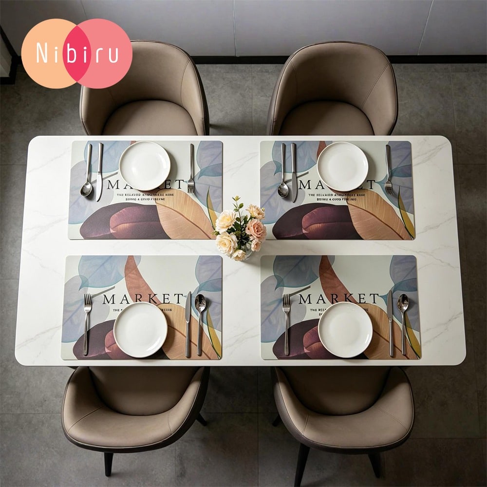 NIBIRU แผ่นรองจาน PP 28.5x43.5 ซม. SONOMI-02