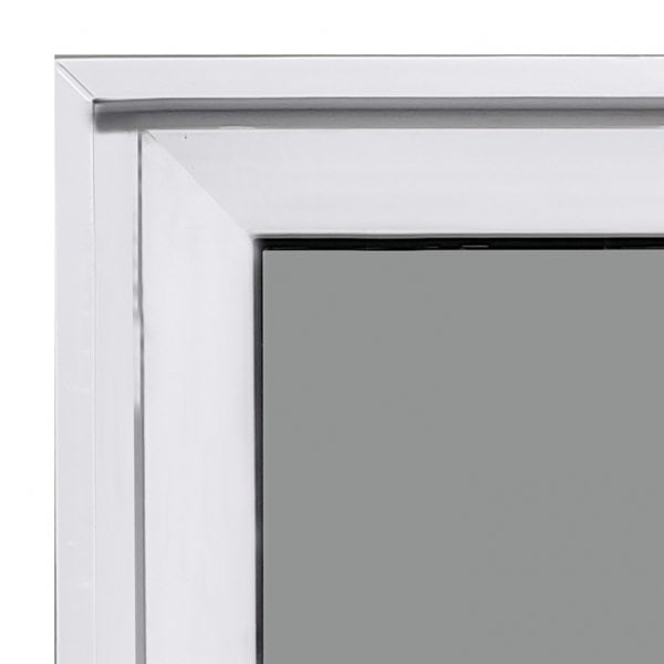 WINDOW ASIA (ECO 60-100) uPVC หน้าต่างบานเลื่อน SS 120X110 ซม. สีขาว พร้อมมุ้ง