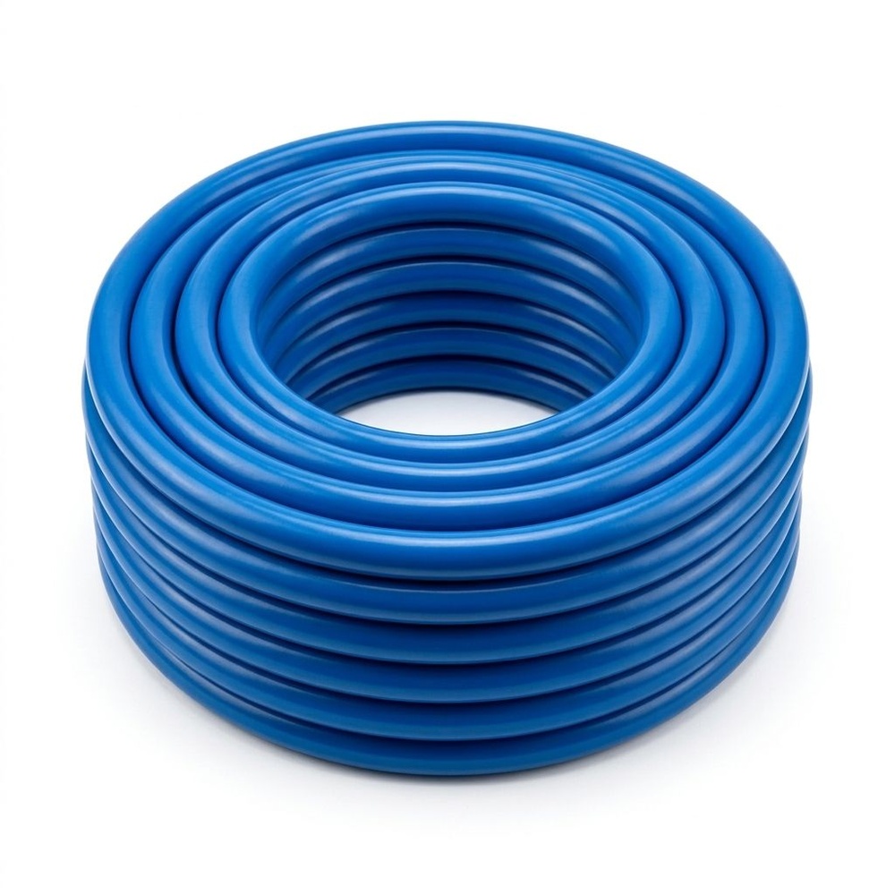 ท่อยางไทย สายยาง พีวีซีเด้ง ขนาด 3/4" -100ม. สีฟ้า