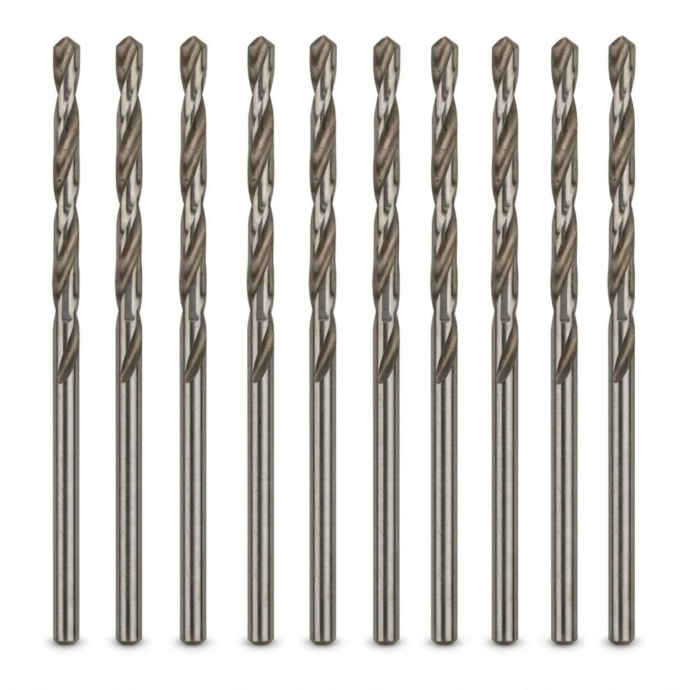 BOSCH ดอกส่วานเจาะเหล็ก 1/8นิ้ว(3.2mm) รุ่น PRO HSS-G 2X แพ็ค 10Pcs.