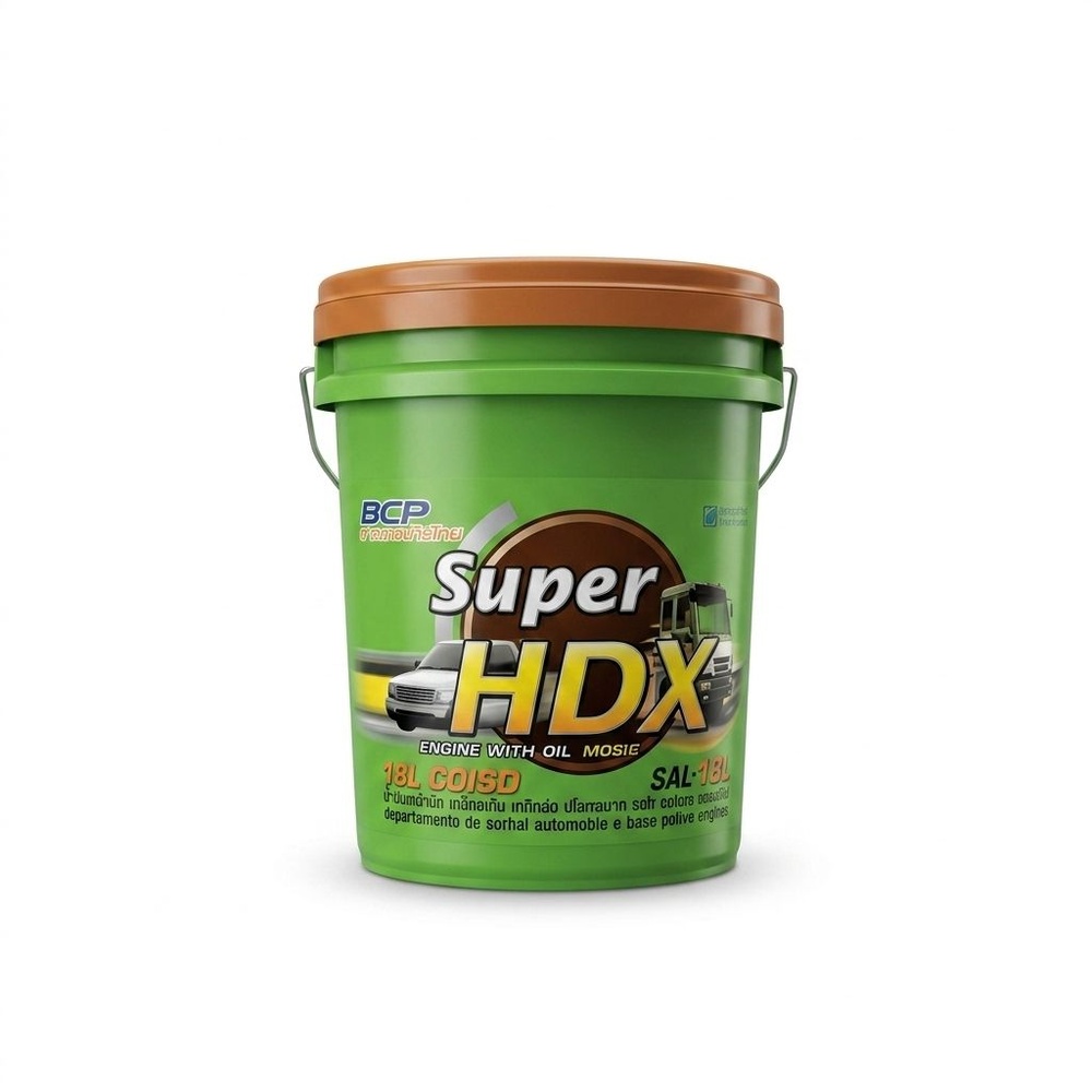Bangchak น้ำมันเครื่องยนต์เบนซิน/ดีเซล HDX 40 18L