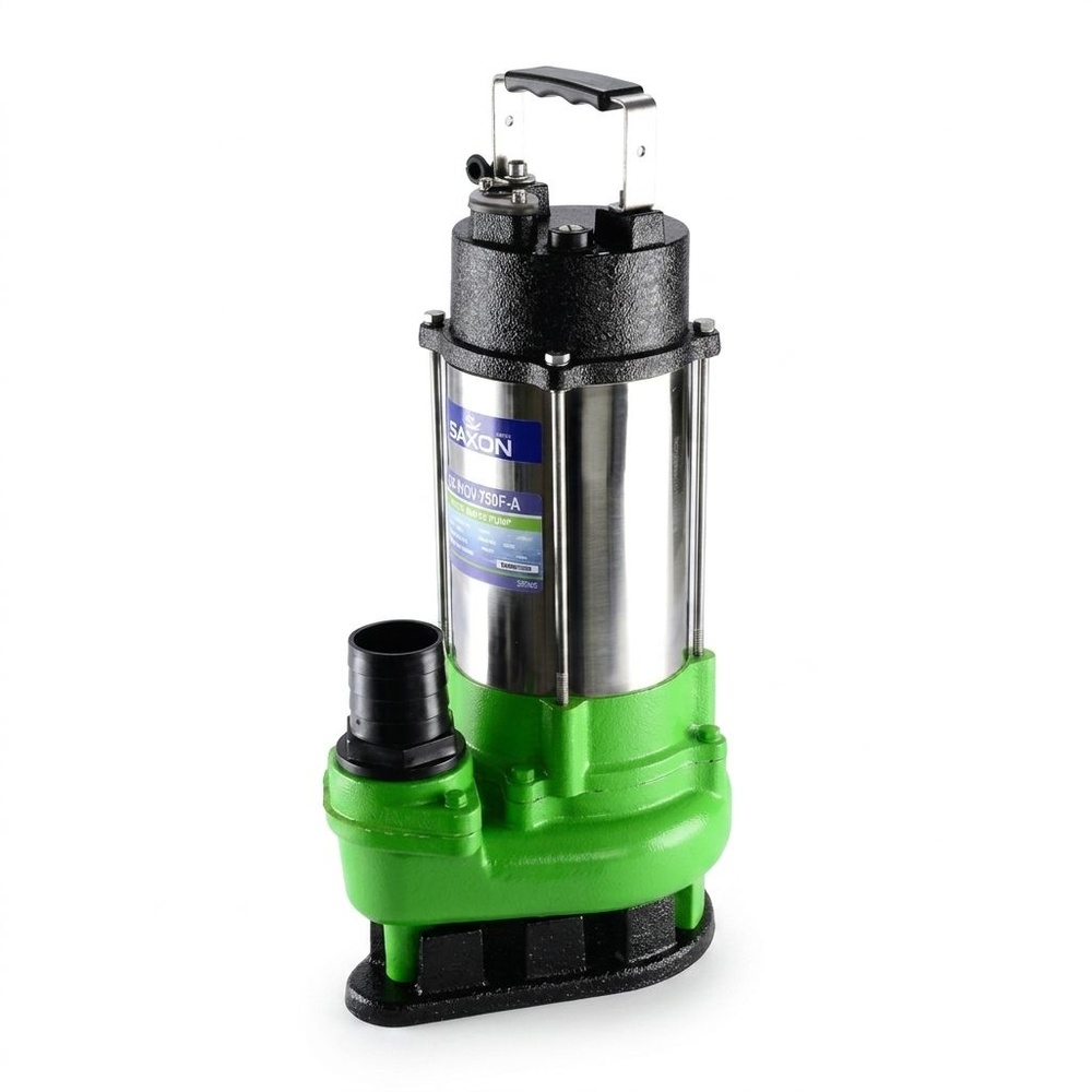 SAXON ปั๊มจุ่มน้ำ 1Hp 750W ท่อ 2" รุ่น SX-WQV-750F-A