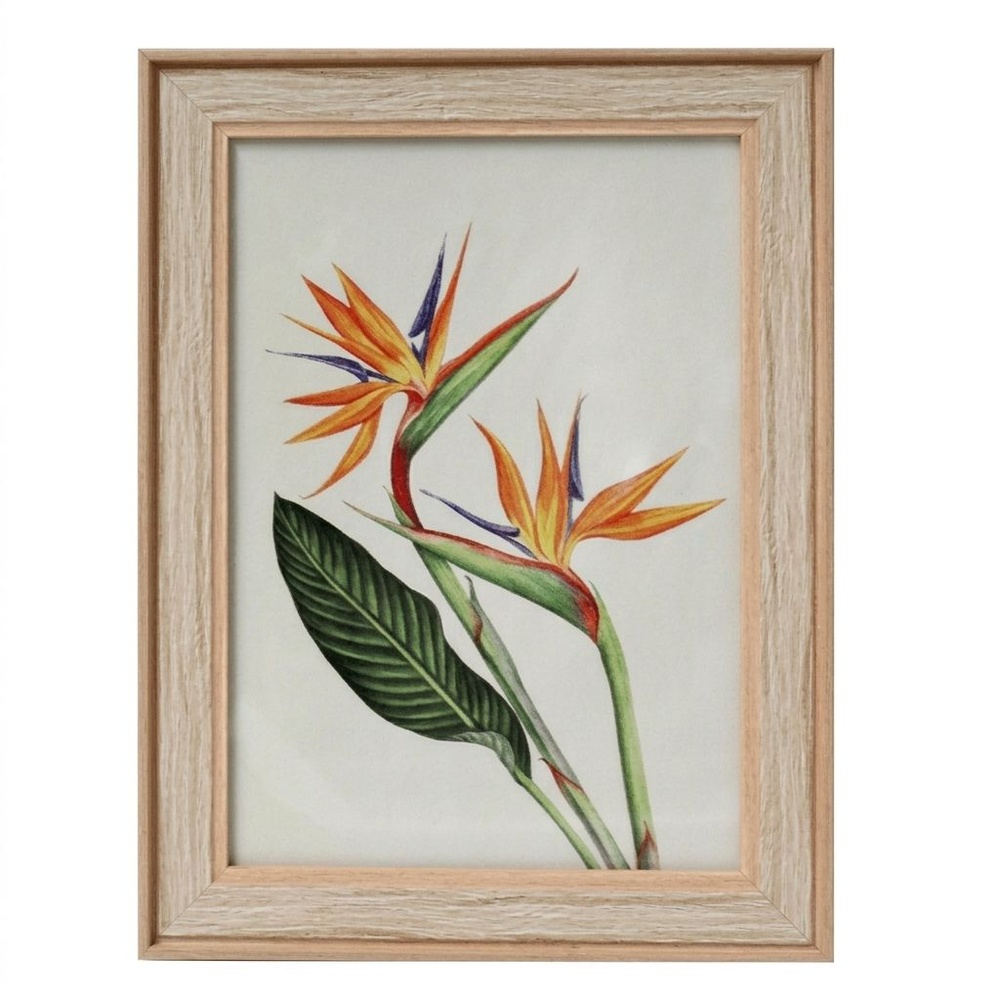 กรอบรูป ขนาด A4 ลายไม้ สีNatural wood