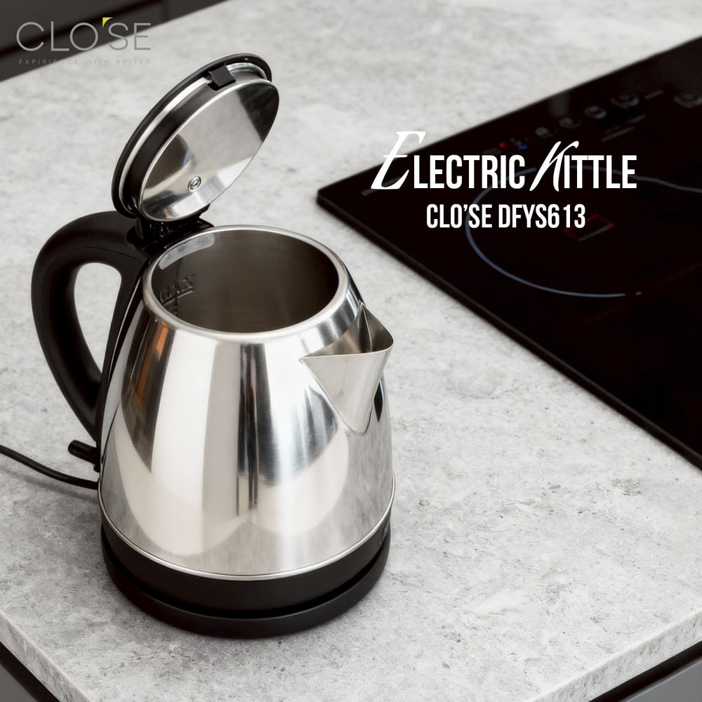 CLOSE กาต้มนํ้าไฟฟ้า ความจุ 2 ลิตร 1500w DFYS613