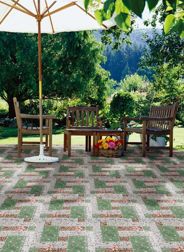 Marbella กระเบื้องเซรามิคปูพื้น 40X40 ซม. รุ่น ลูคัส MZ2204 Matt (12P)