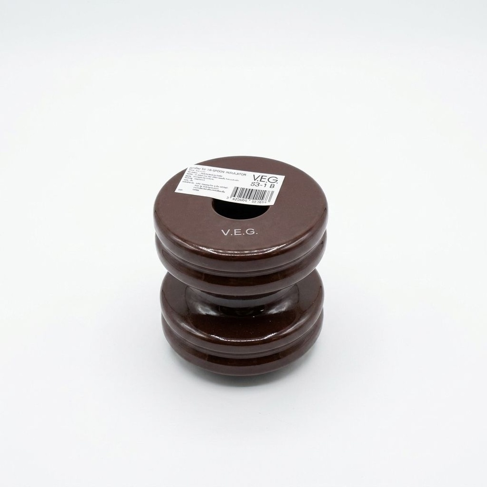 V.E.G. ลูกถ้วย ขนาด 7*7.2cm รุ่น 53-1B สีน้ำตาลเข้ม