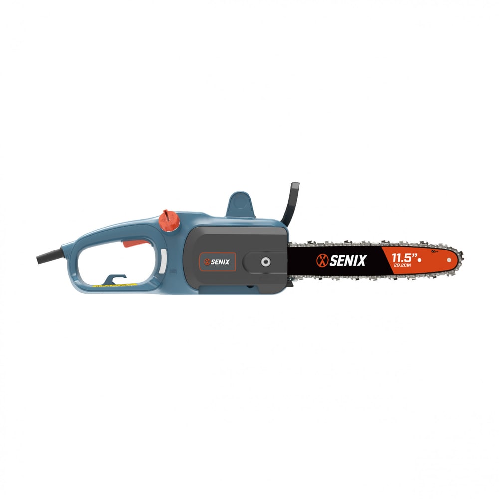 SENIX เลื่อยโซ่ไฟฟ้า 11.5 นิ้ว 650W รุ่น CSE18-L-EU สีน้ำเงิน - ดำ