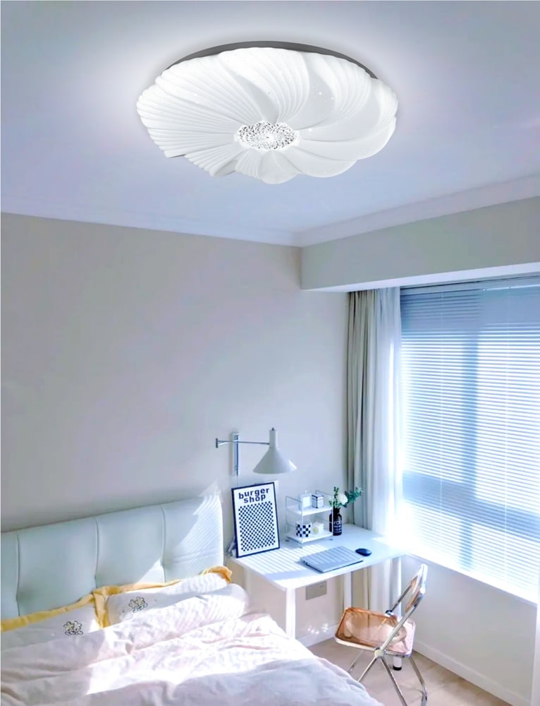 EILON โคมไฟเพดาน LED 24W รุ่นMVY4007-SIN-24 ลิลลี่ป๊อป แสงเดย์ไลท์