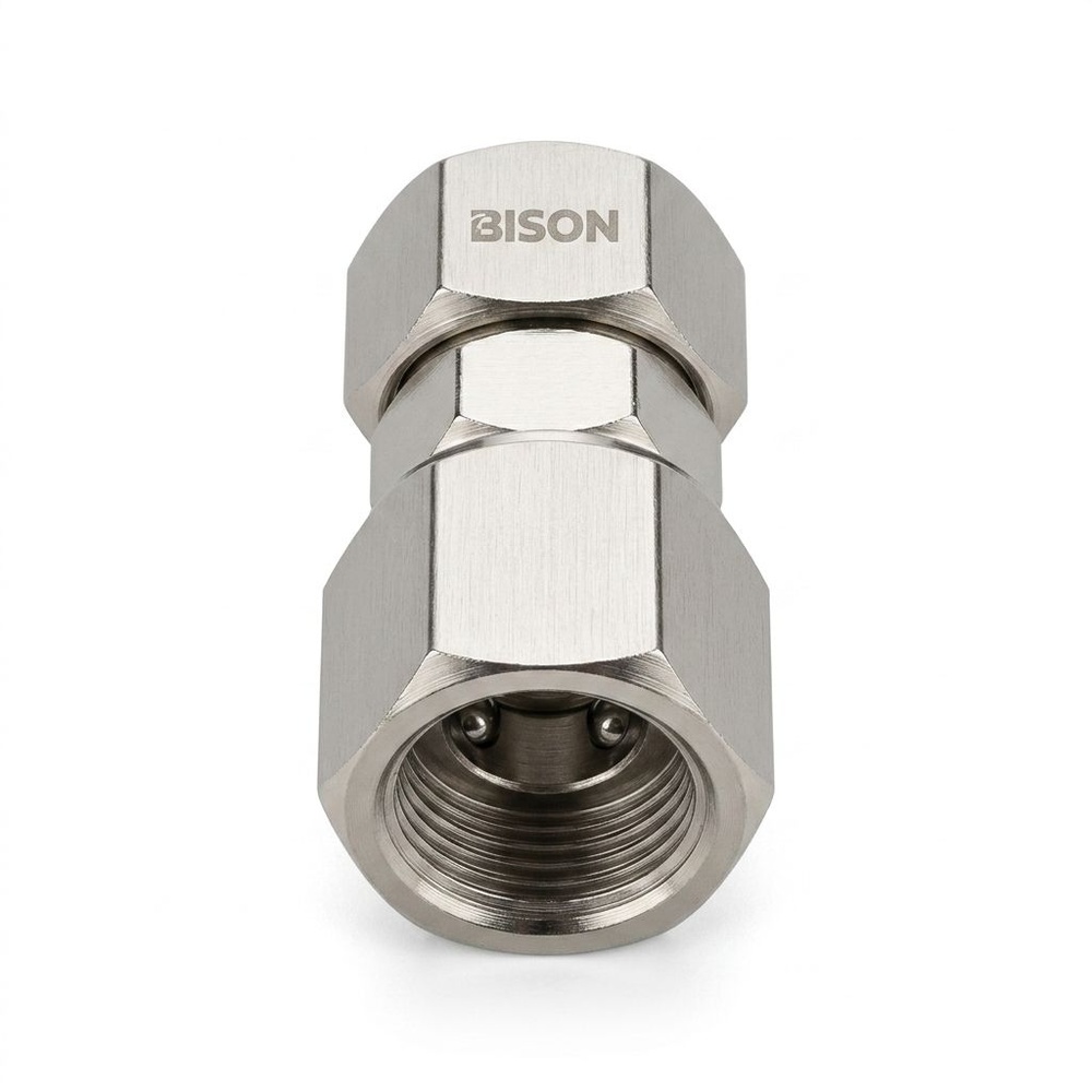 BISON ข้อต่อลมเกลียวใน ตัวเมีย MA005