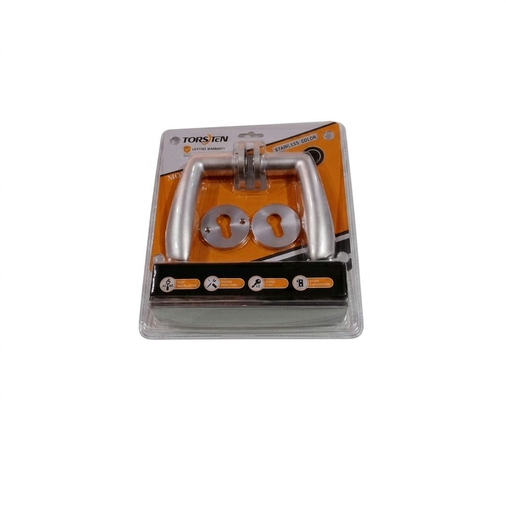 ชุดมือจับก้านโยกห้องทั่วไป PQS-C15-18 สีสแตนเลส TORSTEN